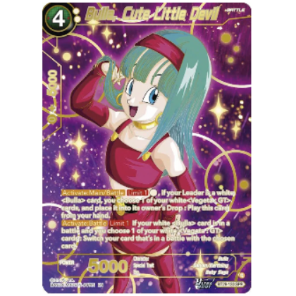 Dragon Ball CG Bulla, Cute Little Devil Fearsome Rivals BT29-130