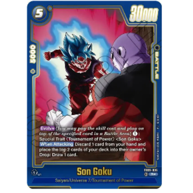 Dragon Ball CG Son Goku *Alternate Art* Dual Evolution FB09-036