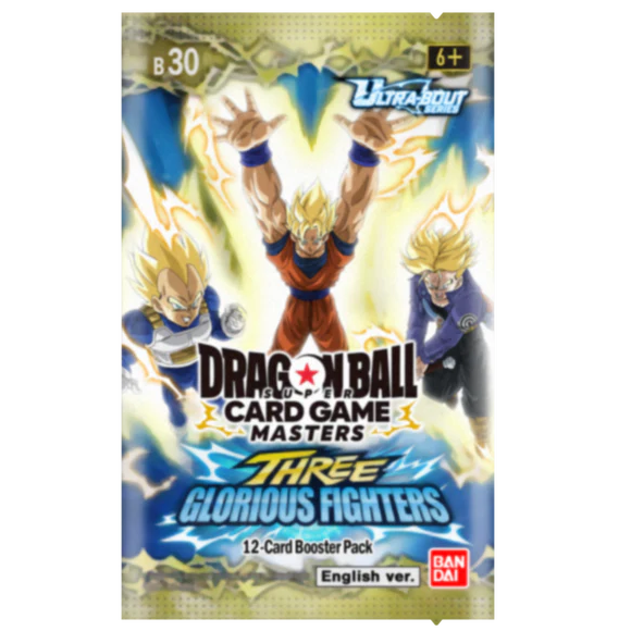 Dragon Ball Super CG Masters Ultra Bout #3 Booster Pack