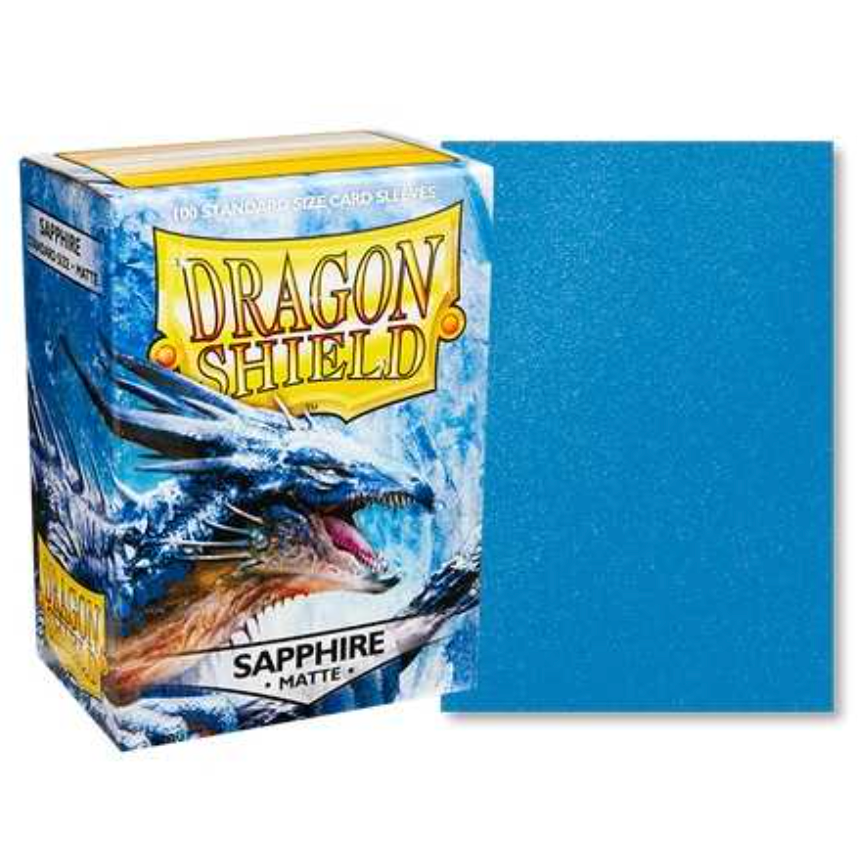 Dragon Shield Matte Sapphire Sleeves