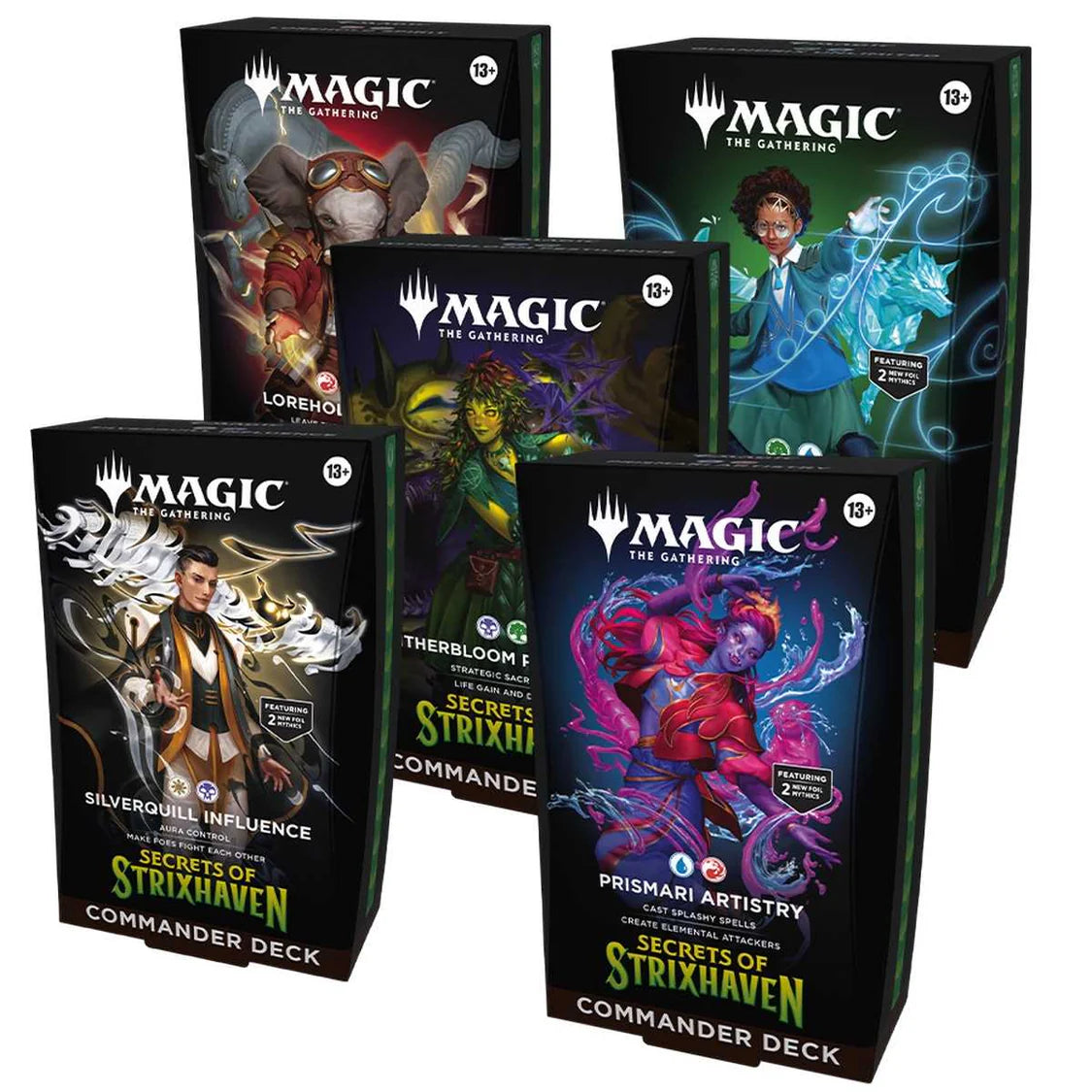 Magic: The Gathering Secrets of Strixhaven - Commander Deck