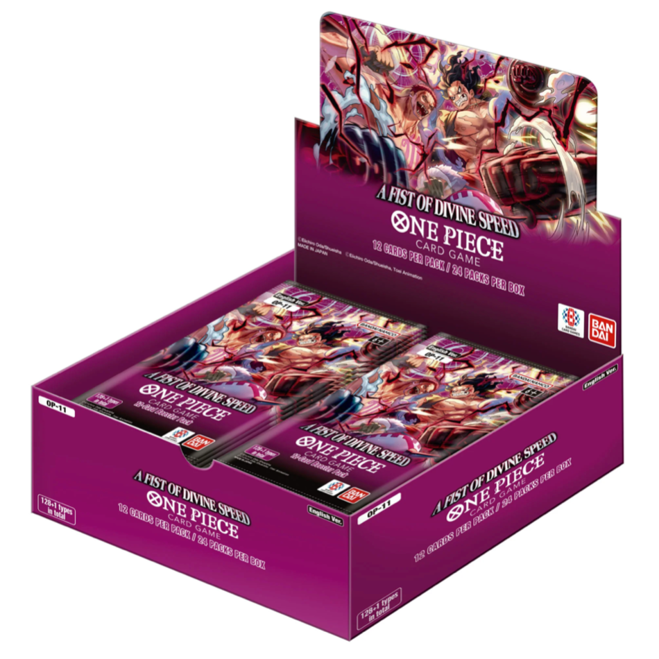 One Piece Card Game A Fist of Divine Speed OP-11 Booster Box