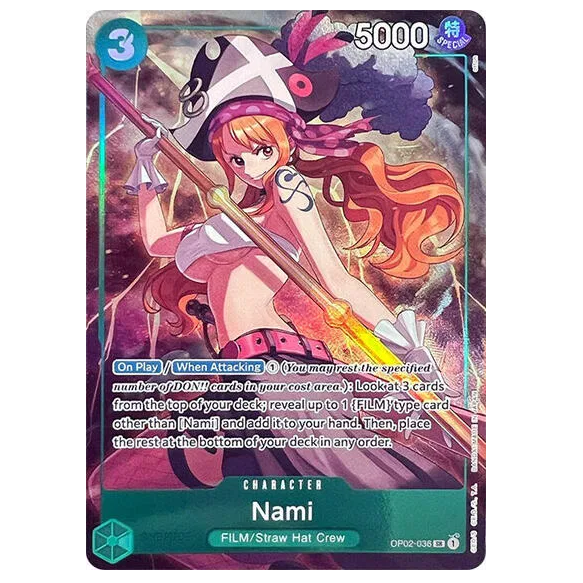 One Piece CG Nami Promo OP02-036