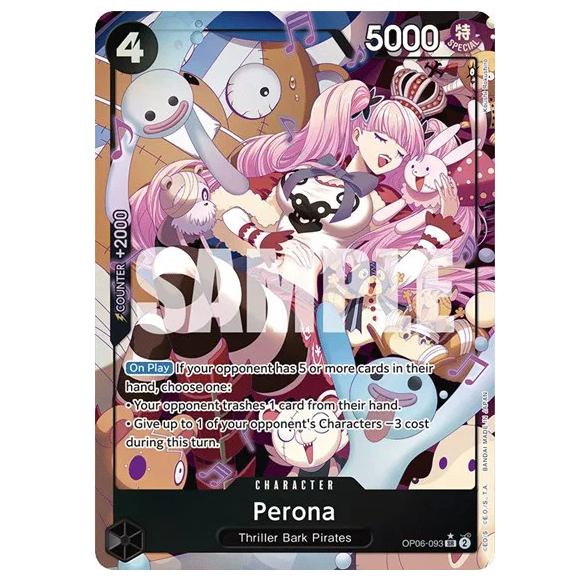 One Piece CG Perona *Alternate Art* Wings of the Captain OP06-093
