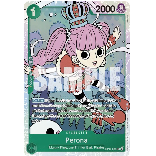 One Piece CG Perona Legacy of the Master OP12-034