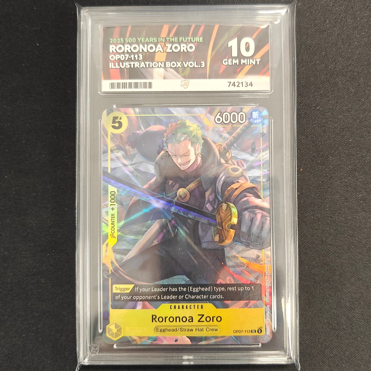 One Piece CG Roronoa Zoro Illustration Box Vol.3 (Ace 10)