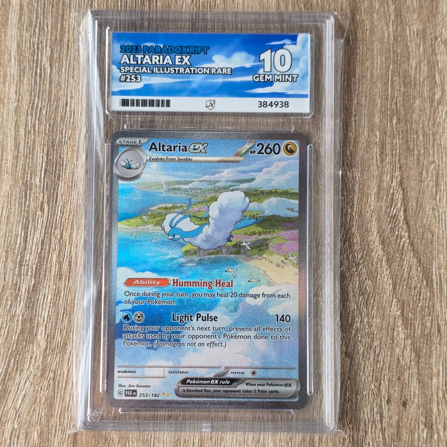 Pokemon TCG Altaria ex Paradox Rift 253/182 (Ace 10)