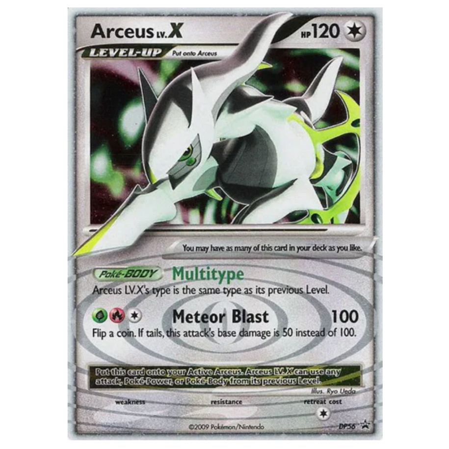 Pokemon TCG Arceus Lv.X Diamond & Pearl Promo DP56