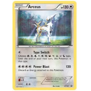 Pokemon TCG Arceus XY Promo XY197