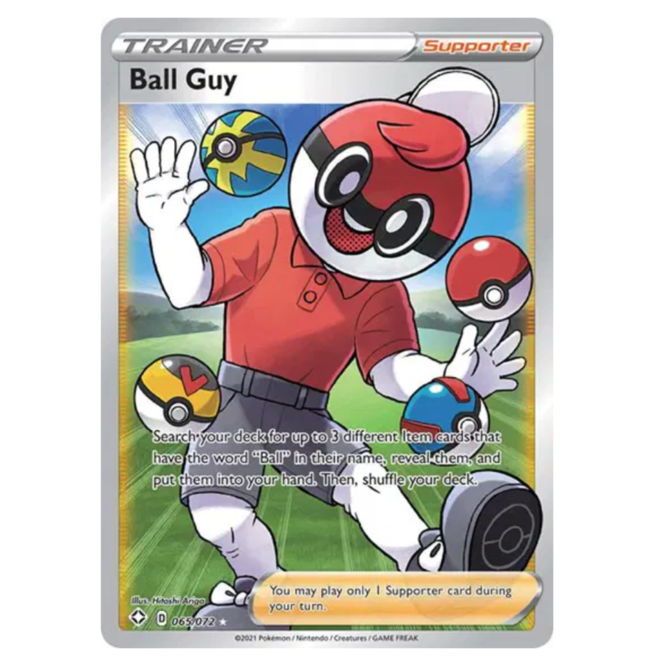 Pokemon TCG Ball Guy Shining Fates 065/072