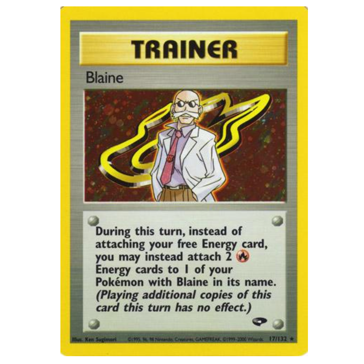 Pokemon TCG Blaine Gym Challenge 100/132