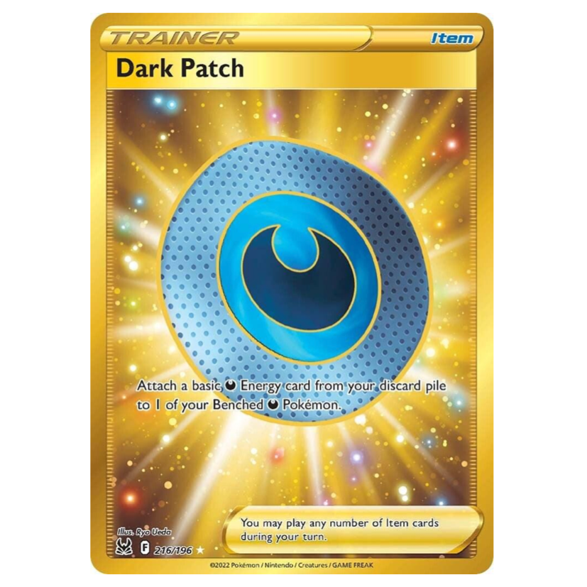 Pokemon TCG Dark Patch Gold Lost Origin 216/196