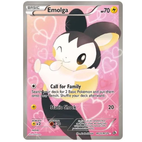 Pokemon TCG Emolga RC23/RC25