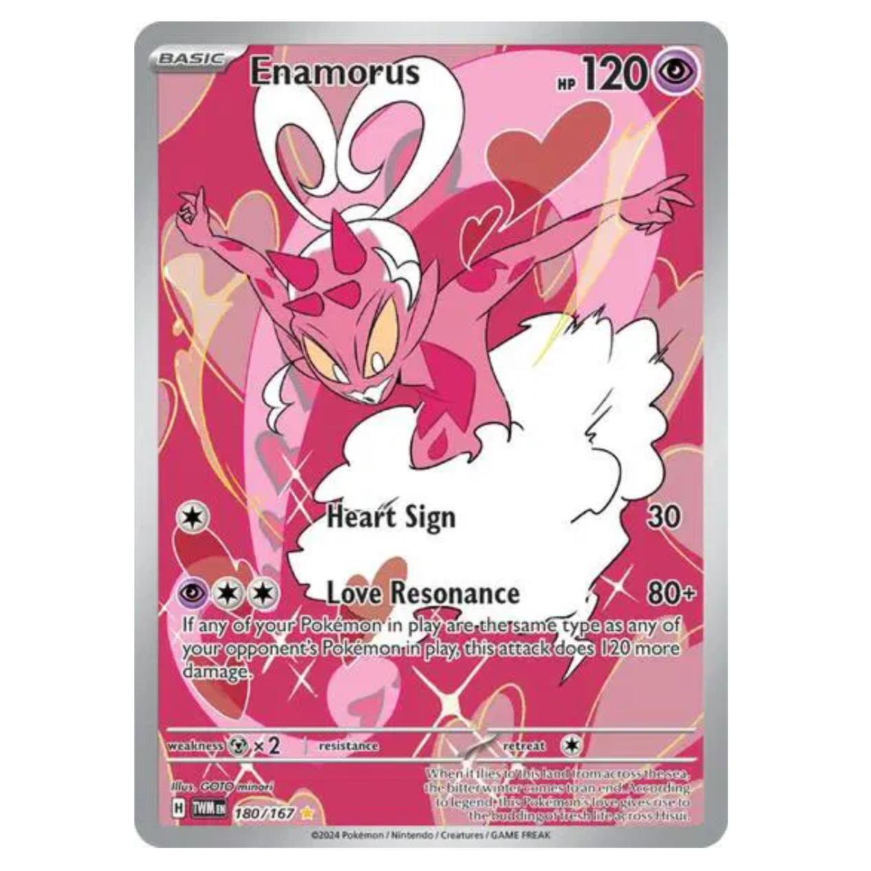 Pokemon TCG Enamorus Twilight Masquerade 180/167