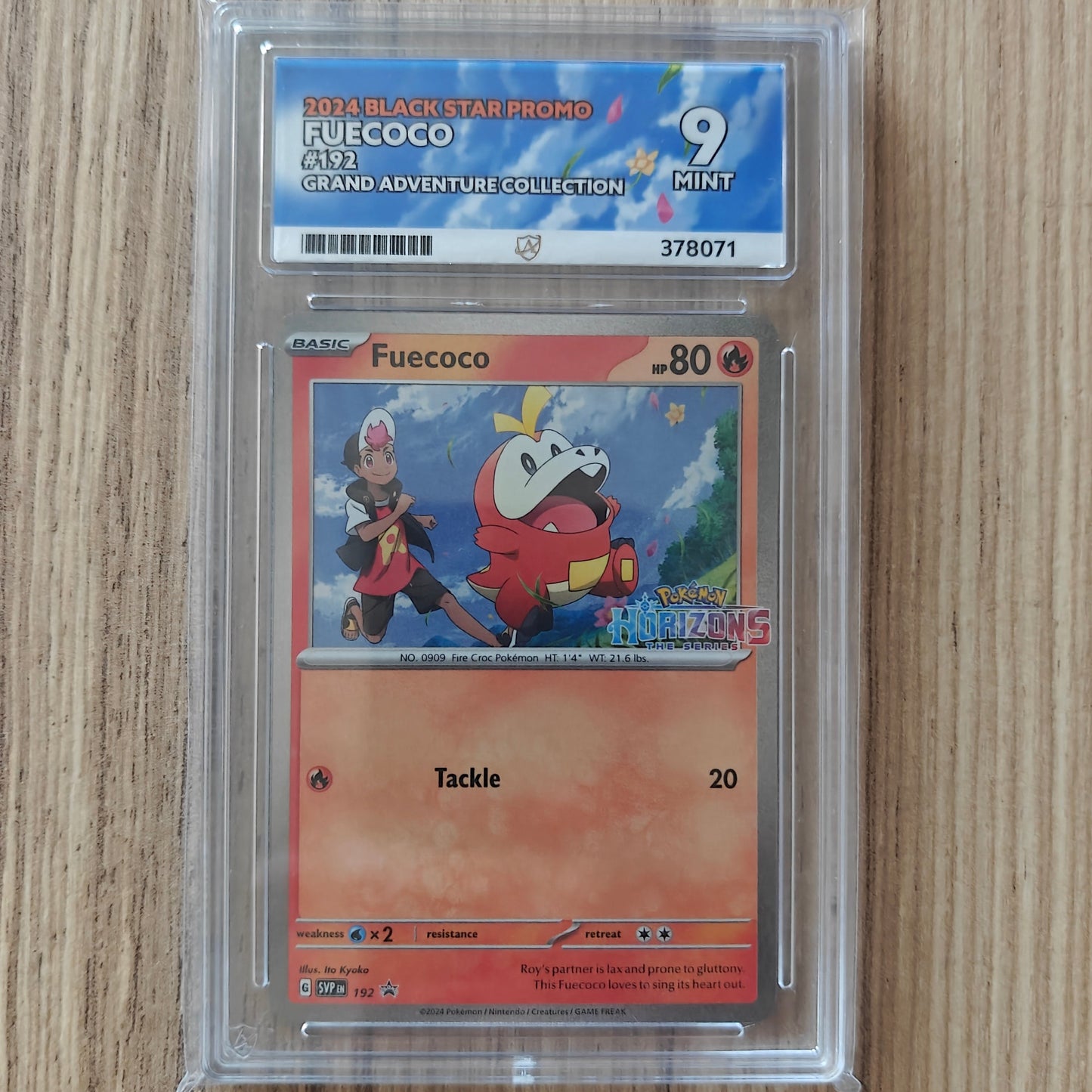 Pokemon TCG Fuecoco Scarlet & Violet Promo 192 (Ace 9)