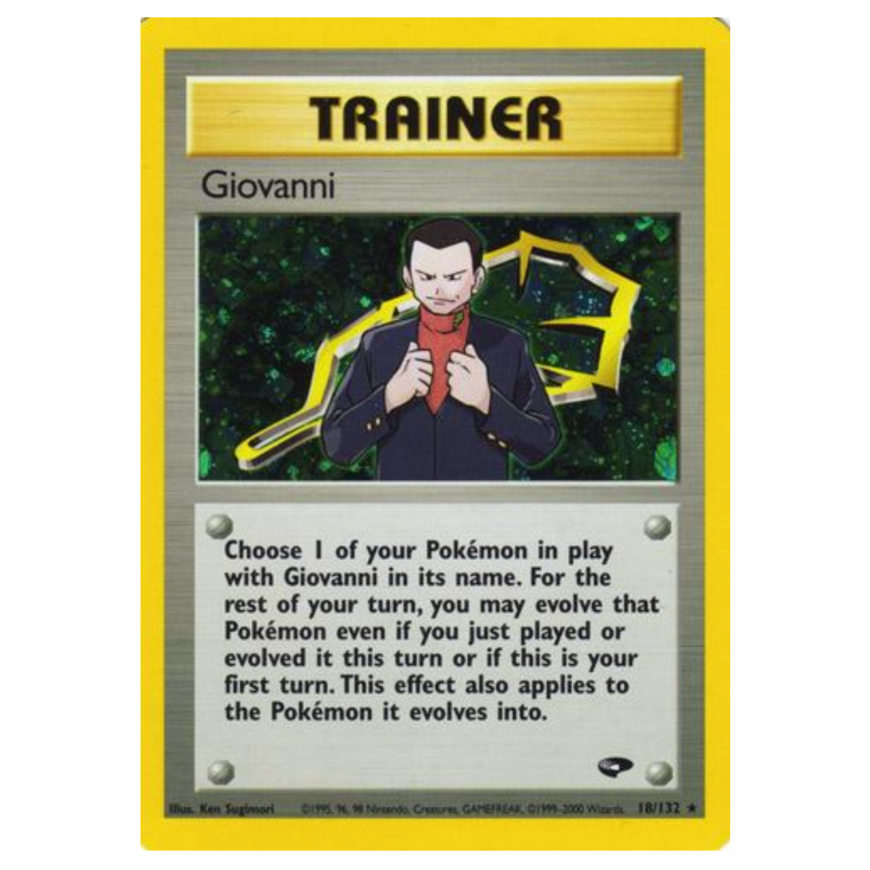 Pokemon TCG Giovanni Gym Challenge 104/132