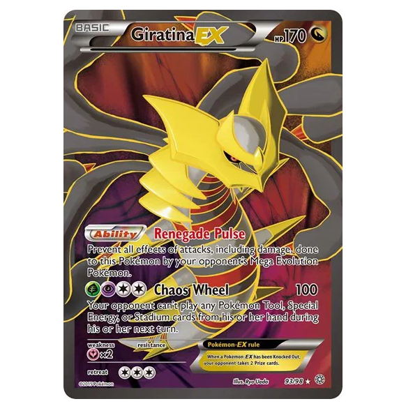 Pokemon TCG Giratina EX Ancient Origins 93/98