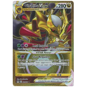 Pokemon TCG Giratina VSTAR Lost Origin 212/196.