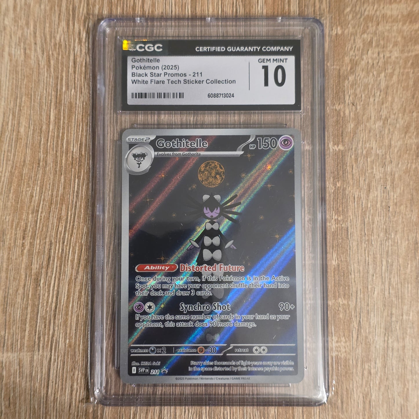Pokemon TCG Gothitelle Promo 211 (CGC 10)