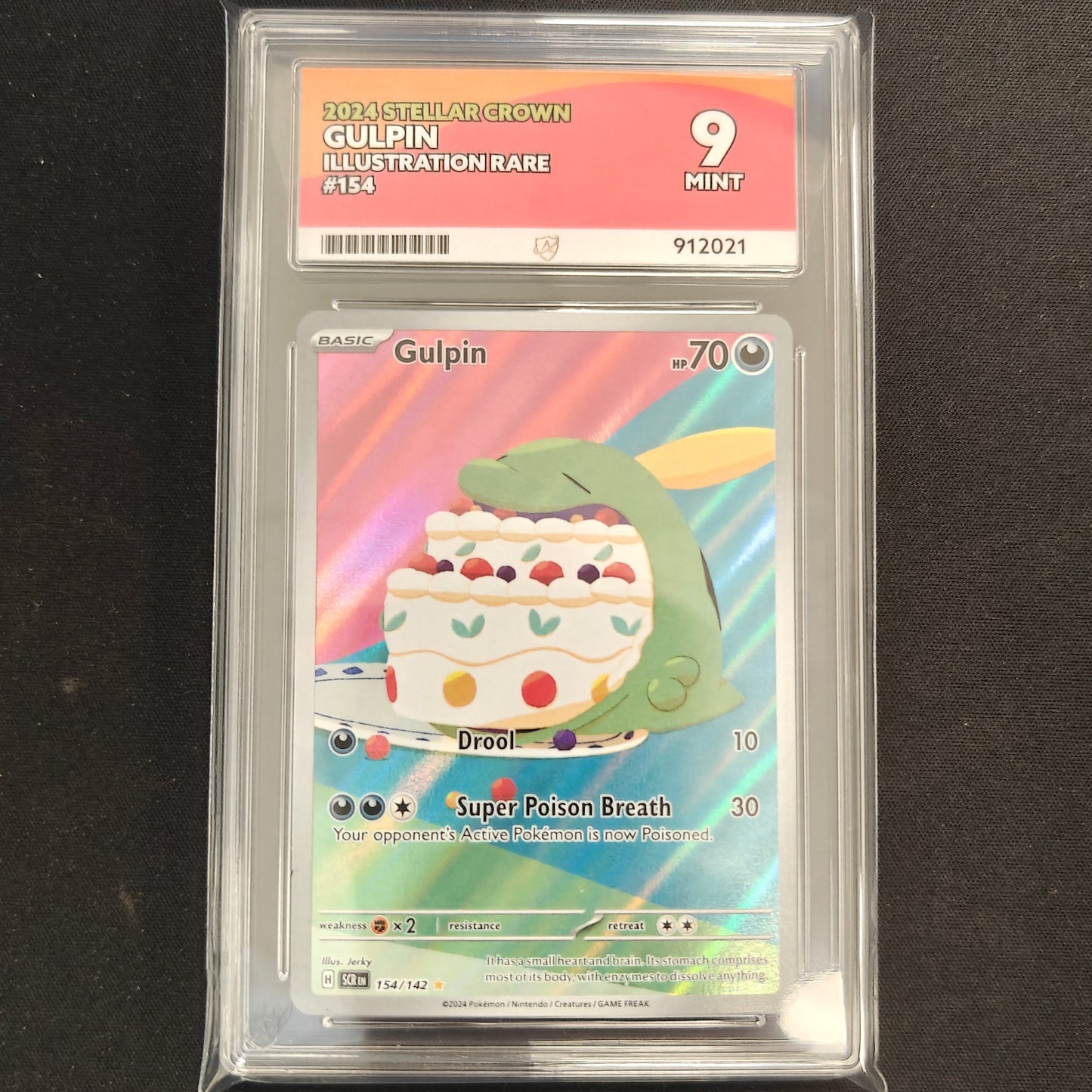 Pokemon TCG Gulpin Stellar Crown 154/142 (ACE 9)