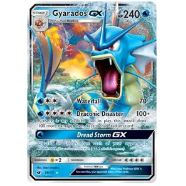 Pokemon TCG Gyarados GX Crimson Invasion 18/111
