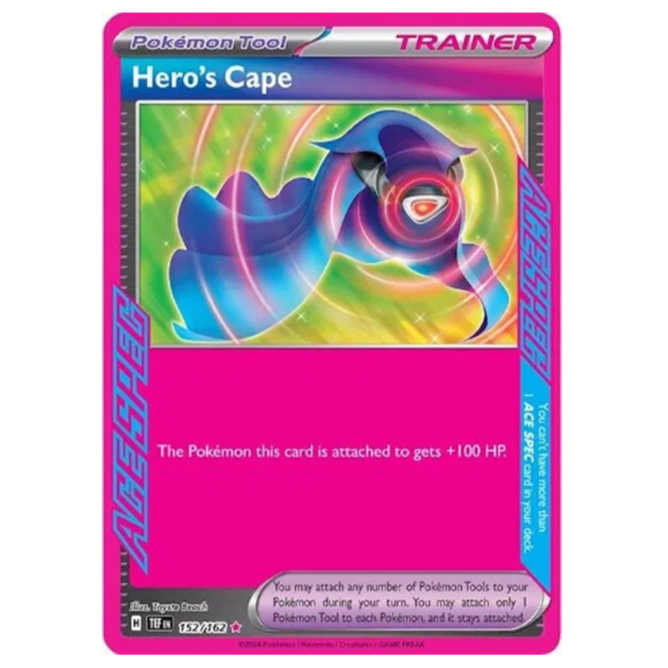 Pokemon TCG Heros Cape Temporal Forces 152/162