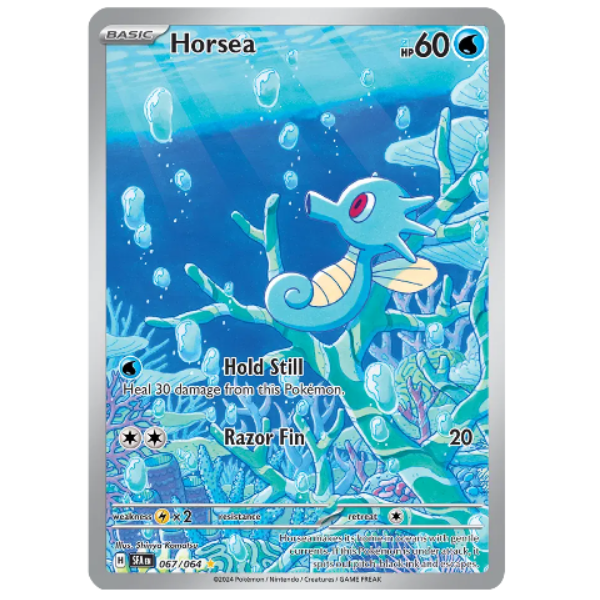 Pokemon TCG Horsea Shrouded Fable 067/064