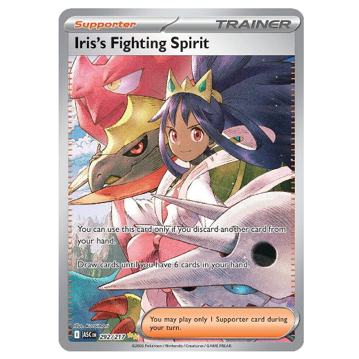 Pokemon TCG Iris's Fighting Spirit Ascended Heroes 292/217
