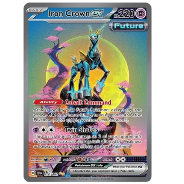 Pokemon TCG Iron Crown ex Temporal Forces 206/162