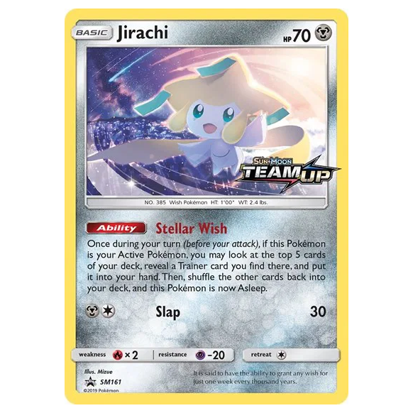 Pokemon TCG Jirachi Promo SM161