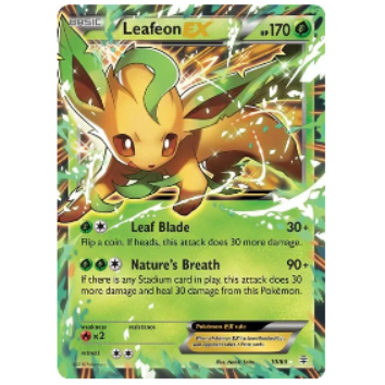 Pokemon TCG Leafeon EX XY 10/83