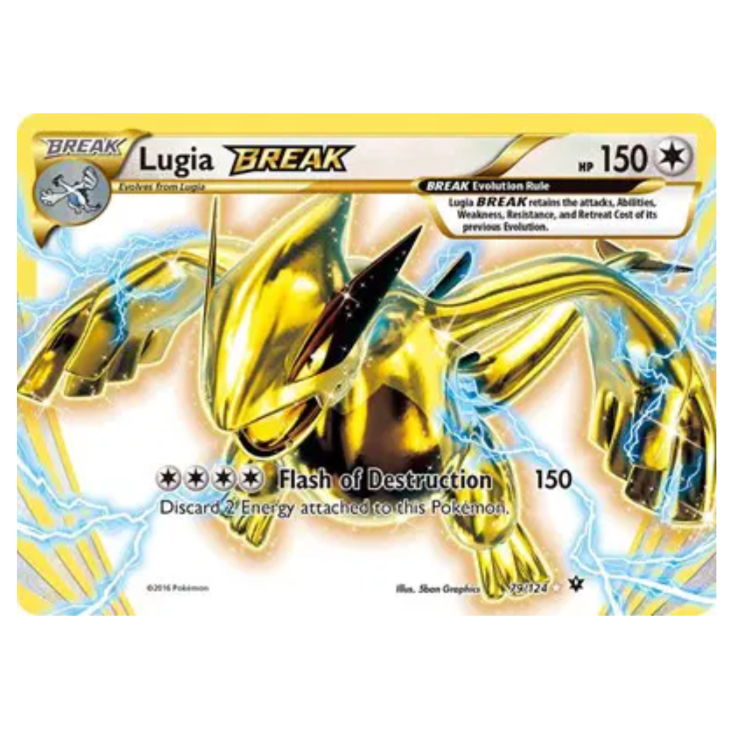 Pokemon TCG Lugia BREAK Fates Collide 79/124
