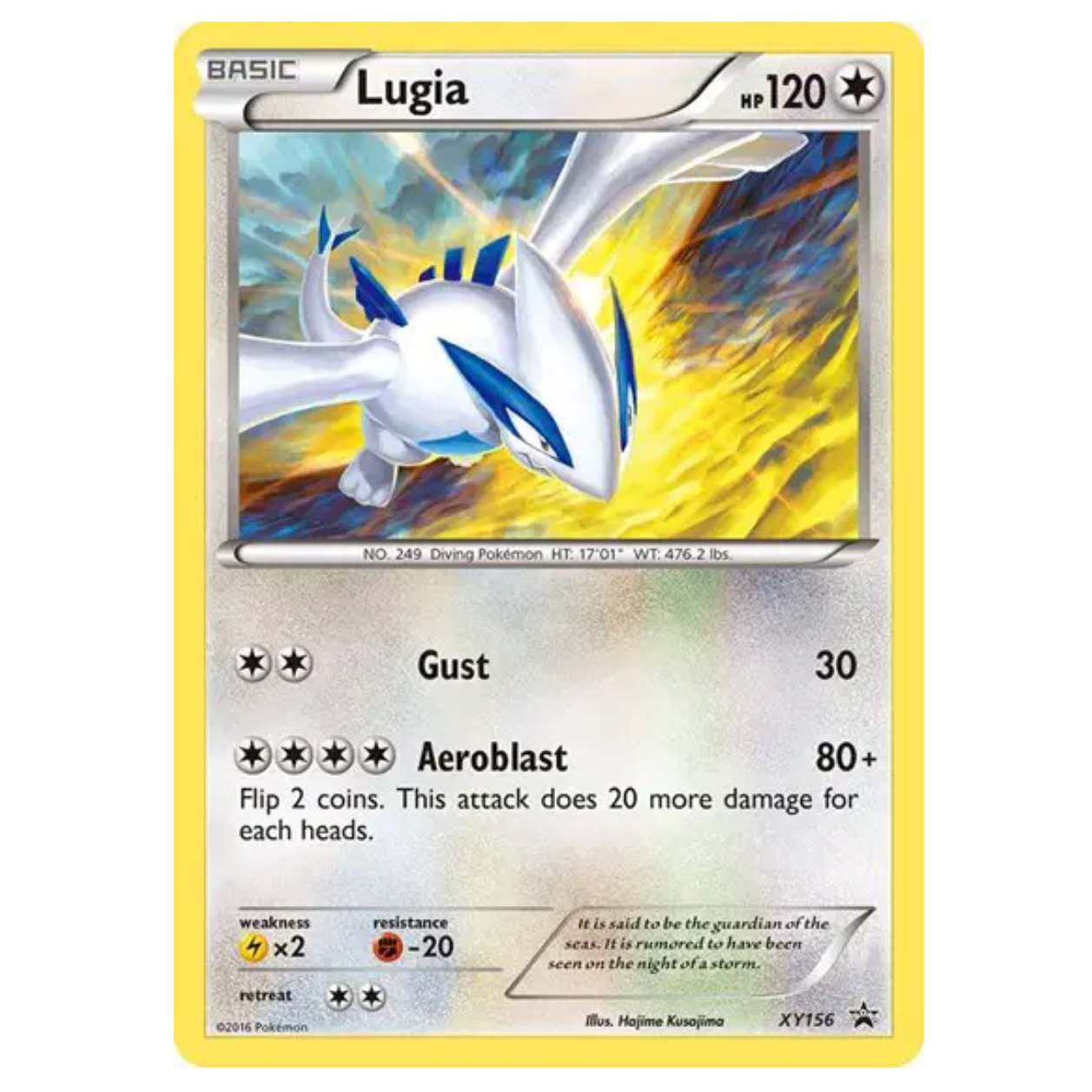 Pokemon TCG Lugia Promo XY156