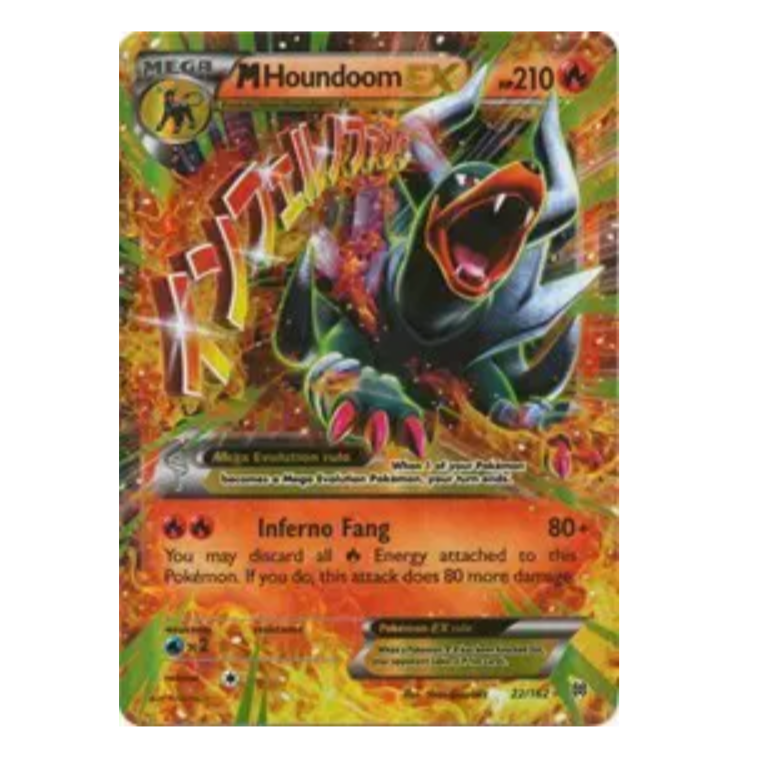 Pokemon TCG M Houndoom EX BREAKthrough 22/162