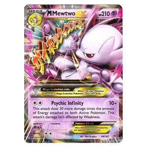 Pokemon TCG M Mewtwo EX BREAKthrough 64/162
