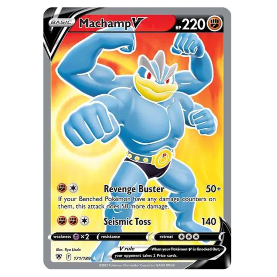 Pokemon TCG Machop V Astral Radiance 171/189