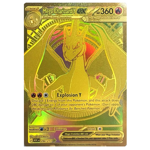 Pokemon TCG Mega Charizard Y ex Ascended Heroes 294/217