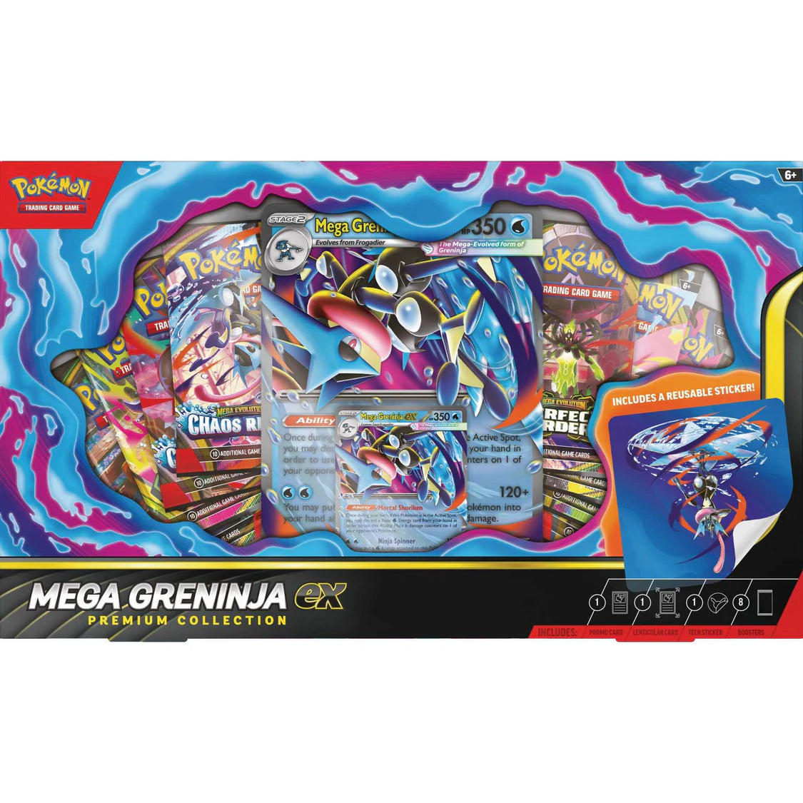 Pokemon TCG Mega Greninja ex Premium Collection