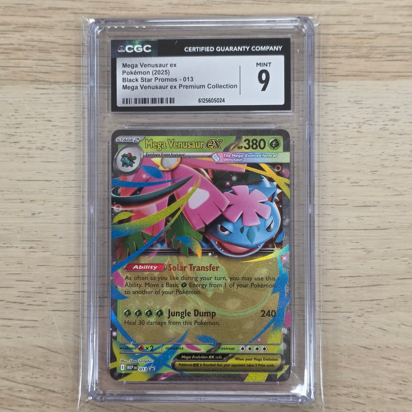Pokemon TCG Mega Venusaur ex Promo 013 (CGC 9)
