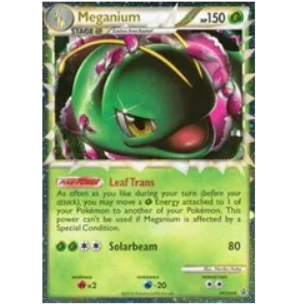 Pokemon TCG Meganium Promo HGSS08