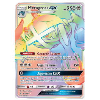 Pokemon TCG Metagross GX Guardians Rising 157/145