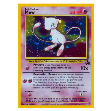 Pokemon TCG Mew Promo 9/53