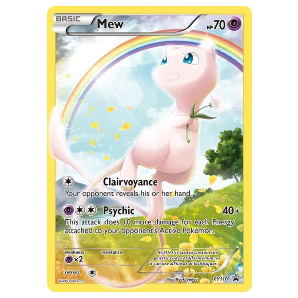 Pokemon TCG Mew Promo XY110