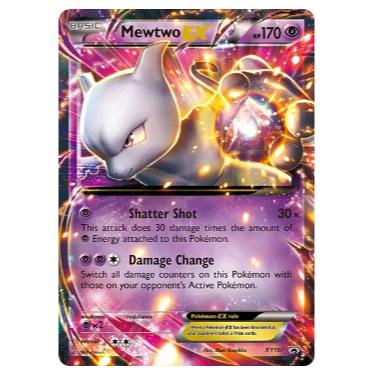 Pokemon TCG Mewtwo EX Promo XY107