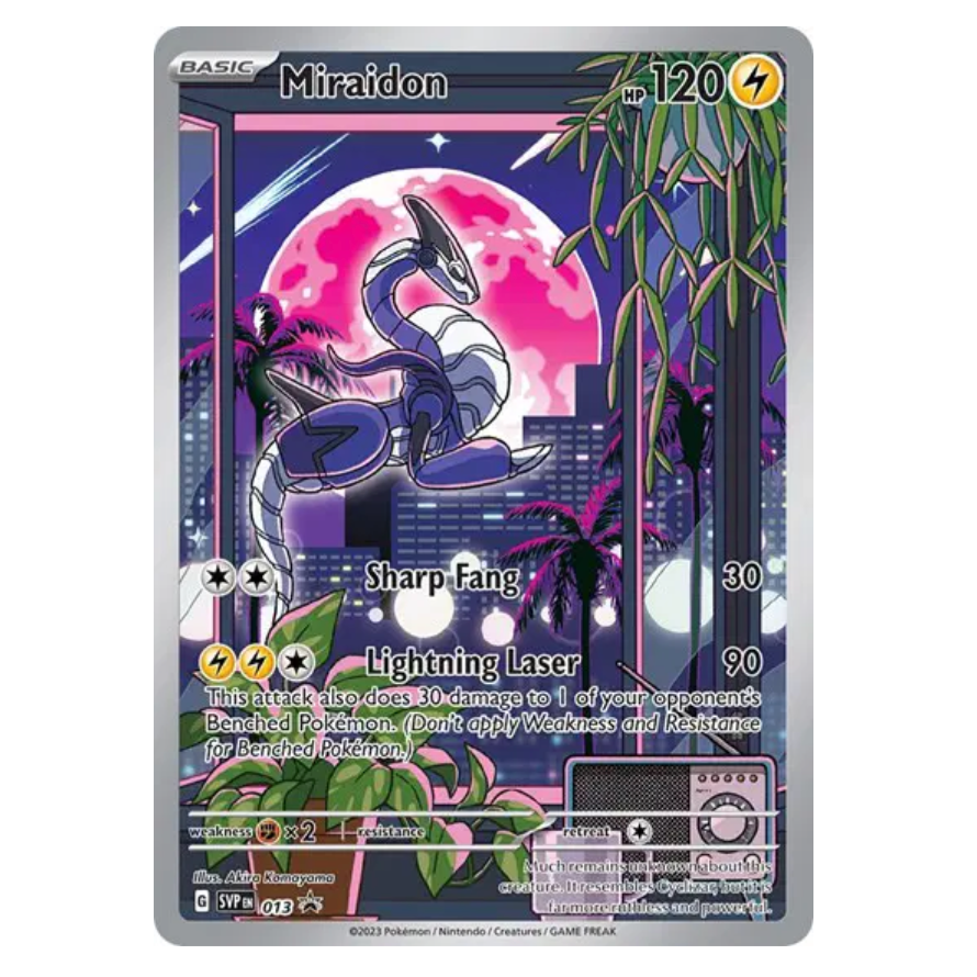 Pokemon TCG Miraidon Promo 013 *Sealed*