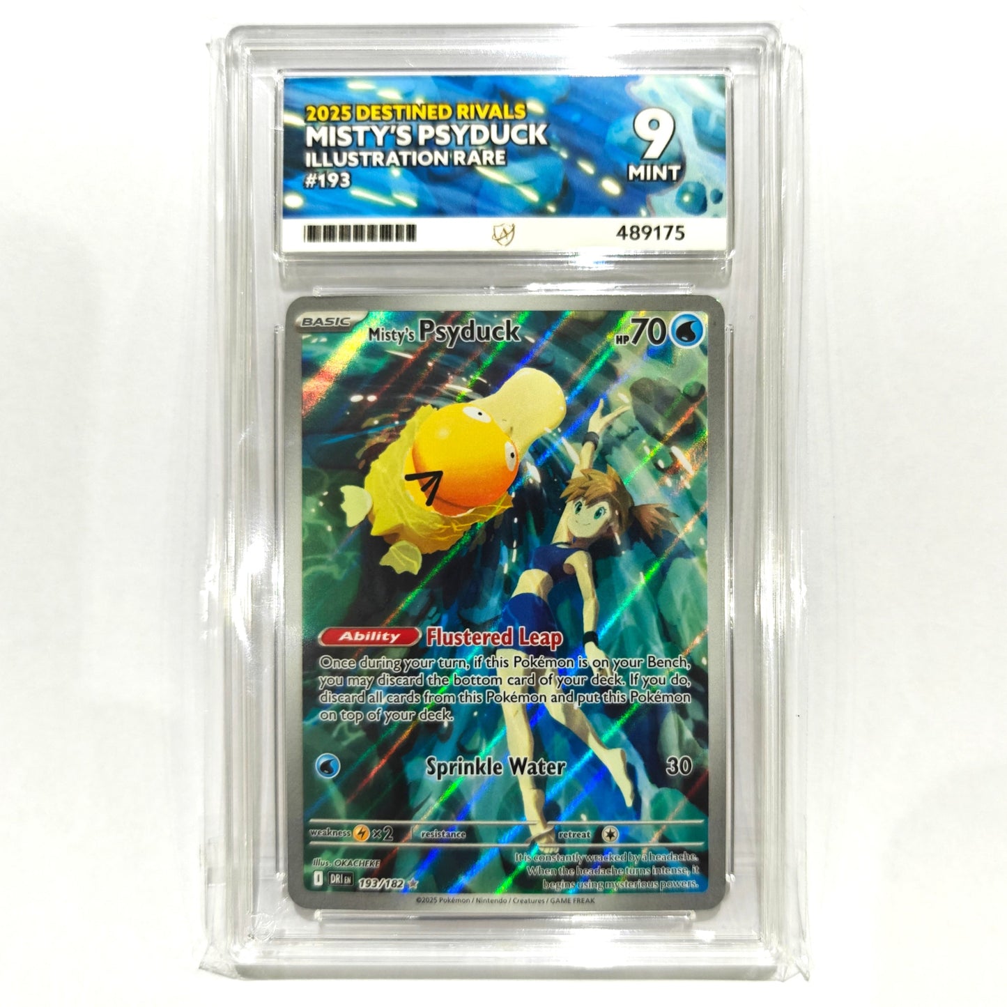 Pokemon TCG Misty's Psyduck Destined Rivals 193/182 (Ace 9)