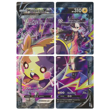 Pokemon TCG Morpeko V-Union Promo SWSH287 - SWSH290