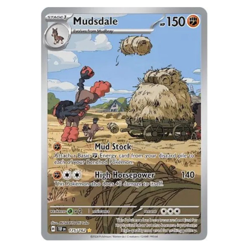 Pokemon TCG Mudsdale Temporal Forces 175/162