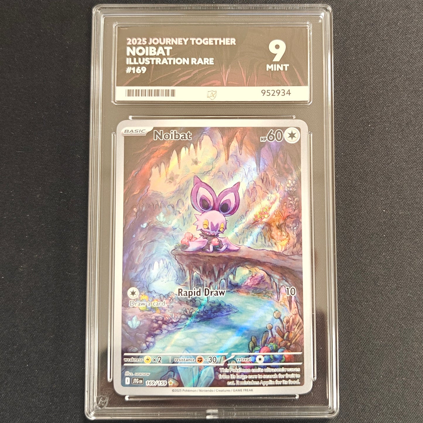 Pokemon TCG Noibat Journey Together 169/159 (ACE 9)
