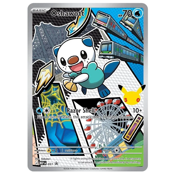 Pokemon TCG Oshawott Promo 051